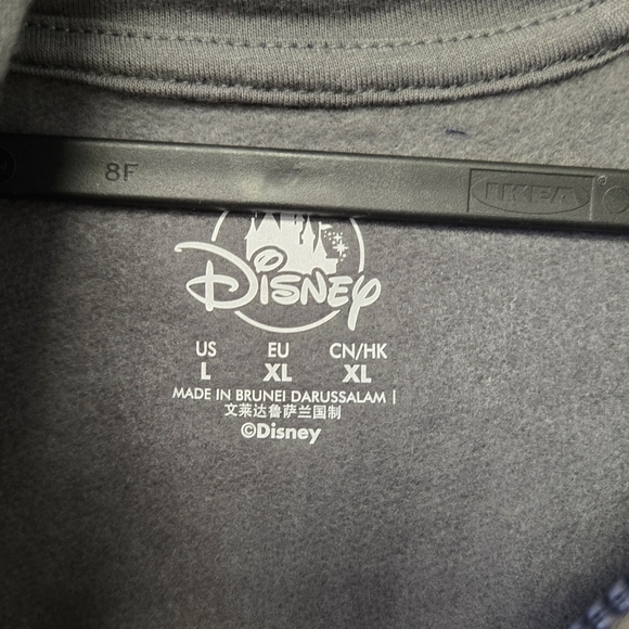 Disney Pixar The World of PIXAR  Zip Hoodie Jacket Gray L - Picture 8 of 12